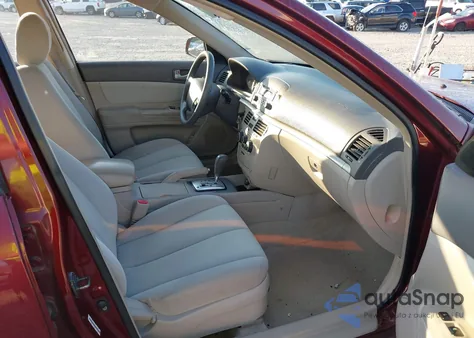 2008 Hyundai Sonata Gls from USA, damaged, VIN 5NPET46C88H297913